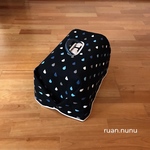 キャリーカバー(リッチェルS) ブルーの雫