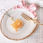 くまさんパンケーキのストラップ🥞💓