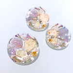 ボタニカル紫陽花ブローチⅠ ゴールド／シルバー