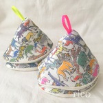  三角のとんがり鍋つかみ☆