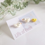 コールダックさんの親子 ピアス