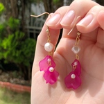 ゆらゆらお花ピアス🌸 
