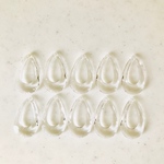 Clear Drop Pendant Tops