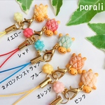 【受注製作】カラフルカメロンパン ストラップ