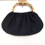 ブラックのバンブーbag