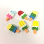 残りわずか 6本セット キャンディ  アイスクリーム ミニチュア ドール用 ハンドメイド パーツ
