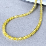イエロージェード ラウンド4mm 天然石パーツ販売