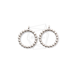 PDT-1957-R【2個入り】ラウンドチェーンボールペンダント,Round Chain Ball Pendant