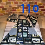 アメリカンビンテージ柄のエプロンセット110