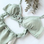リラックスブラと（デザイン選べる）ふんどしパンツのセット Minty