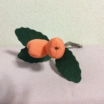 ちりめん細工・びわの木(1)