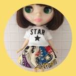 STAR★Tシャツ&スニーカースカート