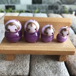 ガラスのマトリョーシカオブジェ 