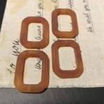 6個✦スクラブ長方形 フレームパーツ