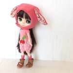 ミディブライス うさぎ♡さくらんぼ セット