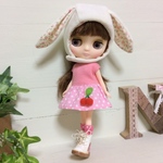 ミディブライス しろうさぎ♡さくらんぼ セット