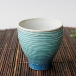ソウルブルー　カップ（湯のみ）1点もの