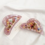 ［ ひだまり ］peachheart ヘアクリップ 