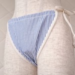 【Japants】 ナチュラルストライプ［青］ ふんどしパンツ
