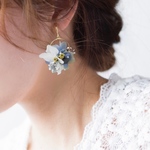 花色ふわり、イヤリング(ピアス) bg 108