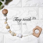 【Tiny Teeth】 ☆White woodおもちゃホルダー