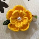 ちりめん つまみ細工 髪飾り　ベビークリップ　お花 ヘアアクセサリー 髪飾り 七五三 お宮参り お食い初め 初節句き 浴衣 夏祭り