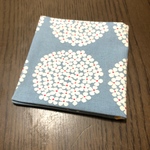 【送料無料】サニタリーケース 紫陽花 水色