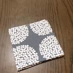 【送料無料】サニタリーケース 紫陽花 グレー