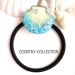 シェル型  海塗りヘアゴム 