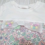 子供服 女の子 110 リボンT  ジュエリーブーケ
