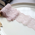 1m 優しい ストレッチレース ブレード ピンク BK190715 ハンドメイド 手芸 素材 材料 DIY