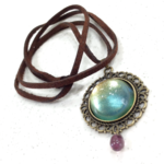 【再々販】魔術師見習い半球ネックレス-東雲-