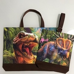 【1点のみ】レッスンバッグ&シューズケース 🦖恐竜
