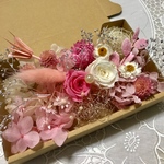 柔らかピンク＊ハーバリウム 花材ドライフラワー  花材セット