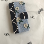416*現品  iPhone7/8手帳型ケース♡ミナペルホネン