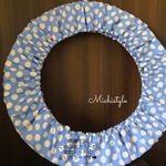 ☆フープカバー 水色ドット☆