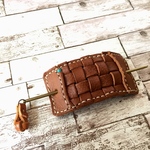 本革マジェステ メッシュレザーヌメ革    青