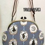 ☆SALE★斜めがけがま口バッグ（S）アリス