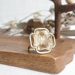 美しいアンティークゴールド ボタンのリング💍