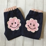 お花スマイルのショートパンツ９０・１００
