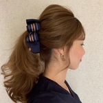 Amilyストライプネイビー