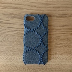 *受注製作*ミナペルホネン*タンバリン*チャコール*mina perhonen*iPhoneケース*iPhoneカバー*スマホケース*スマホカバー
