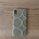 *受注製作*ミナペルホネン*タンバリン*ライトグリーン*mina perhonen*iPhoneケース*iPhoneカバー*スマホケース*スマホカバー