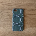 *受注製作*ミナペルホネン*タンバリン*グリーン*mina perhonen*iPhoneケース*iPhoneカバー*スマホケース*スマホカバー