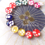 ＊日本友禅和紙＊ひとつぶピアス/イヤリング