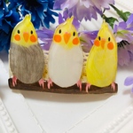 ラブリーオカメのヘアバレッタ