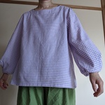 ぎんがむチェックプルオーバーhi様オーダー