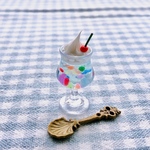 【再販】今日のおやつ＊カラータピオカ入りクリームソーダ＊ラムネサイダー