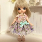 オビツ11用 ワンピース+ソックスセット