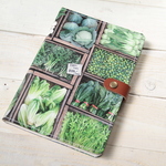 iPadケース 第9世代第8世代第7世代 A ir4対応  再2♪動画で説明 タブレット手帳型ケース　グリーンマルシェ　iPad7 iPad8 Android対応　野菜